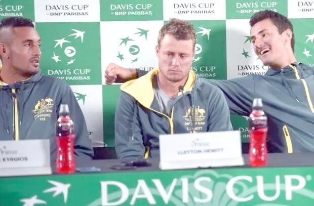 关于日本网球队轻取美国网球队，克耶高斯送出助攻的信息